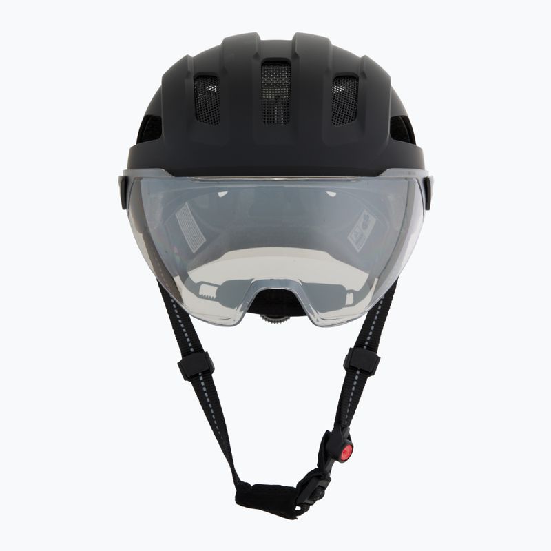 Cyklistická prilba UVEX Stride Visor black matt/lite mirror silver 2