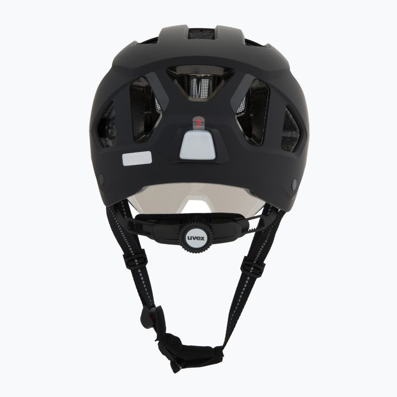 Cyklistická prilba UVEX Stride Visor black matt/lite mirror silver 4