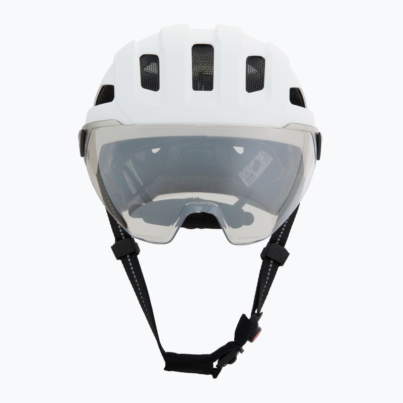 Cyklistická prilba UVEX Stride Visor white matt/lite mirror silver 2