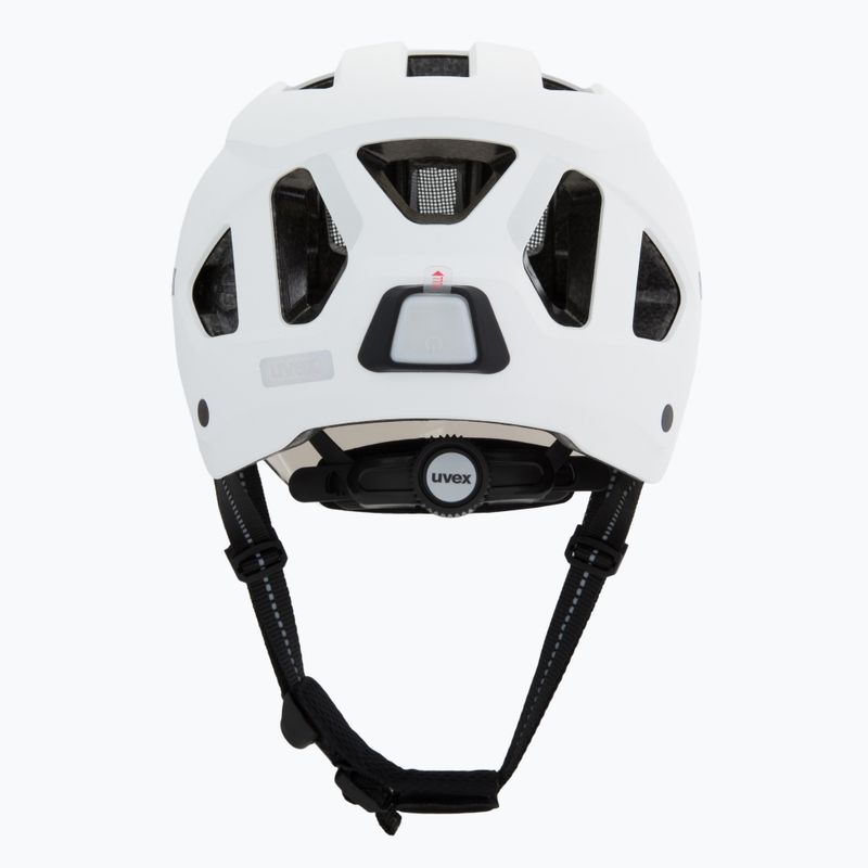 Cyklistická prilba UVEX Stride Visor white matt/lite mirror silver 4