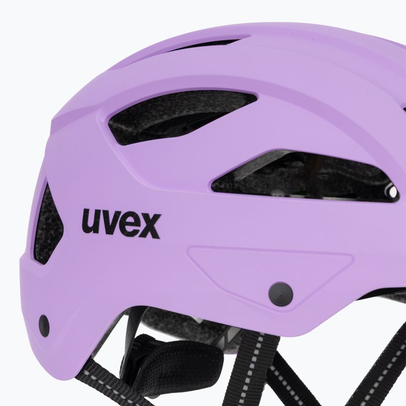 Cyklistická prilba UVEX City Stride lilac matt 7