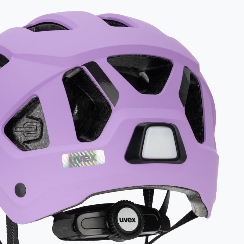 Cyklistická prilba UVEX City Stride lilac matt 8
