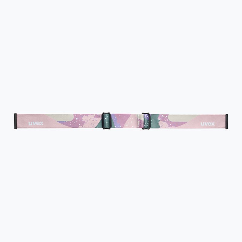 Detské lyžiarske okuliare UVEX Speedy Nova FM S2 white matt/mirror rose 4