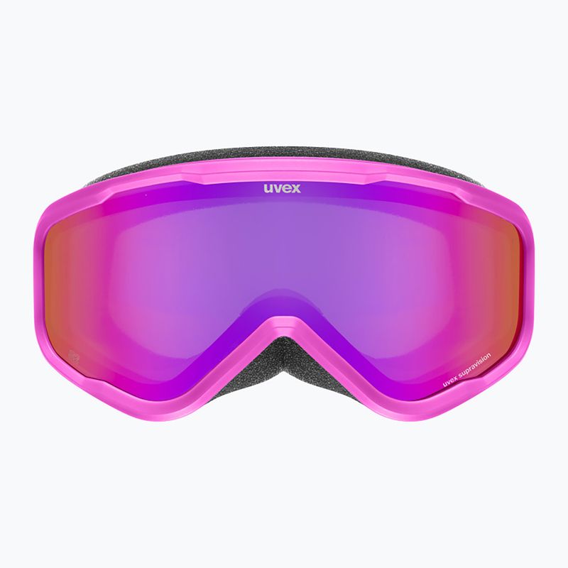 Detské lyžiarske okuliare UVEX Speedy Nova FM S2 pink matt/mirror pink 2