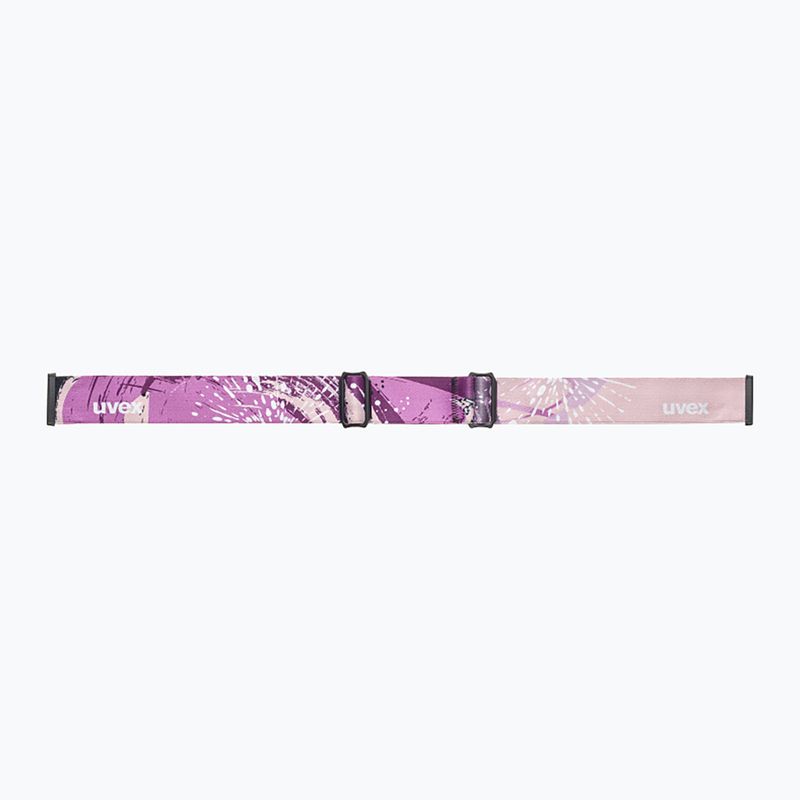 Detské lyžiarske okuliare UVEX Speedy Nova FM S2 pink matt/mirror pink 4