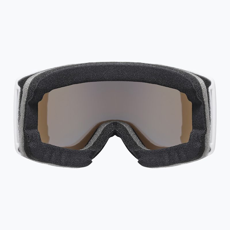 Lyžiarske okuliare UVEX Scenic P S0-S4 white matt/mirror silver/pola 3