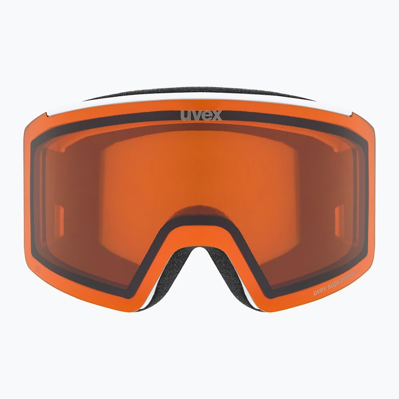 Lyžiarske okuliare UVEX Ignite LG S2 white matt/orange 2
