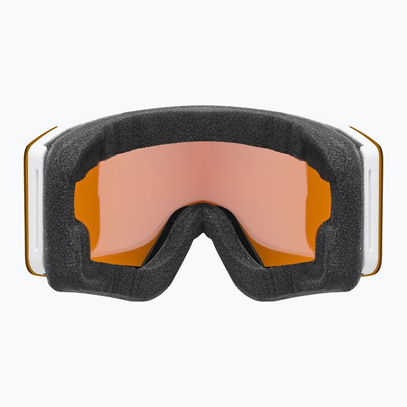 Lyžiarske okuliare UVEX Ignite LG S2 white matt/orange 3
