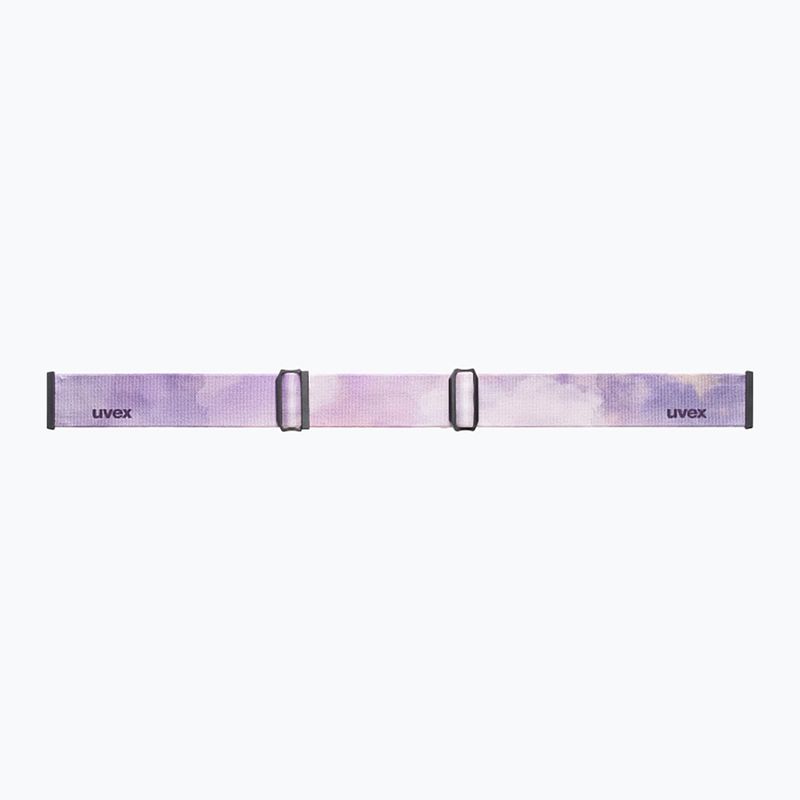 Lyžiarske okuliare UVEX Ignite FM S3 white matt/mirror rose 4