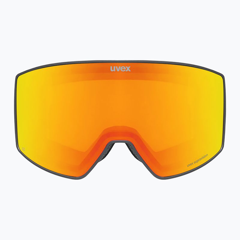 Lyžiarske okuliare UVEX Scenic FM S2 black matt/mirror red 2