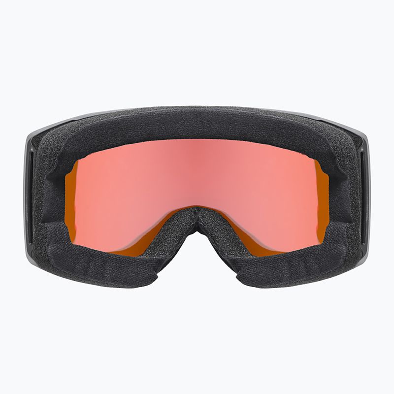 Lyžiarske okuliare UVEX Scenic FM S2 black matt/mirror red 3