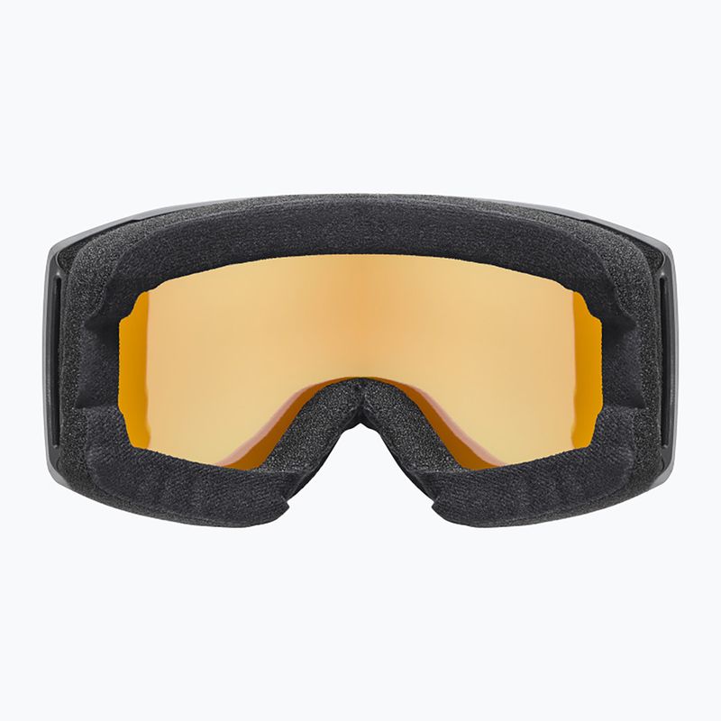Lyžiarske okuliare UVEX Scenic FM S2 black matt/mirror green 3