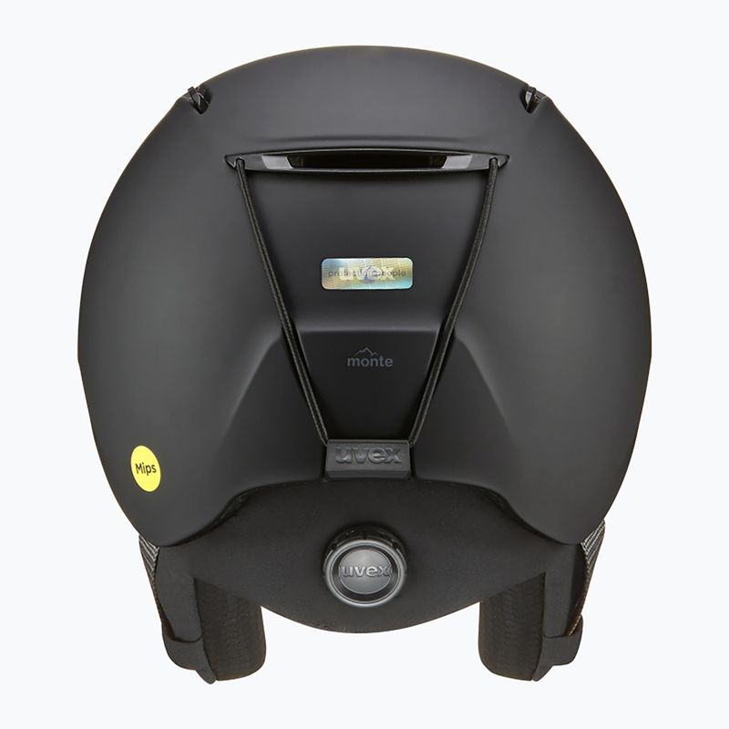 Lyžiarska prilba UVEX Monte LT MIPS black matte 3