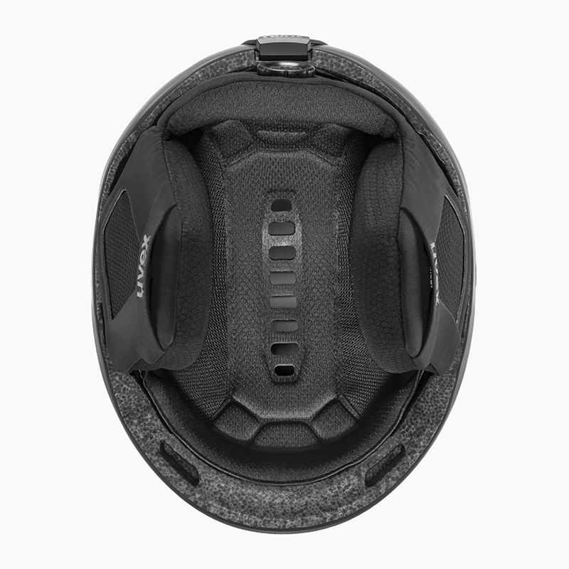 Lyžiarska prilba UVEX Monte LT MIPS black matte 5