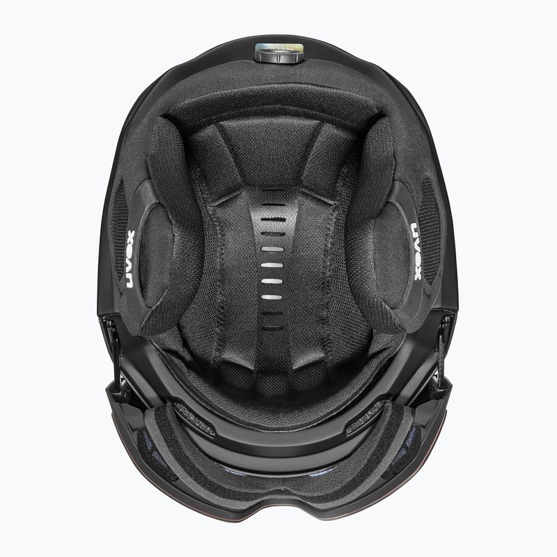 Lyžiarska prilba UVEX Ultimate Horizon MIPS black/black mat 4