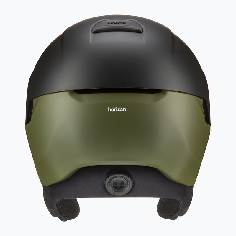 Lyžiarska prilba UVEX Horizon CV black/khaki matt 3