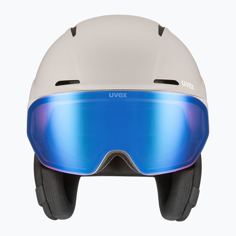 Lyžiarska prilba UVEX Horizon CV warm grey matt 2