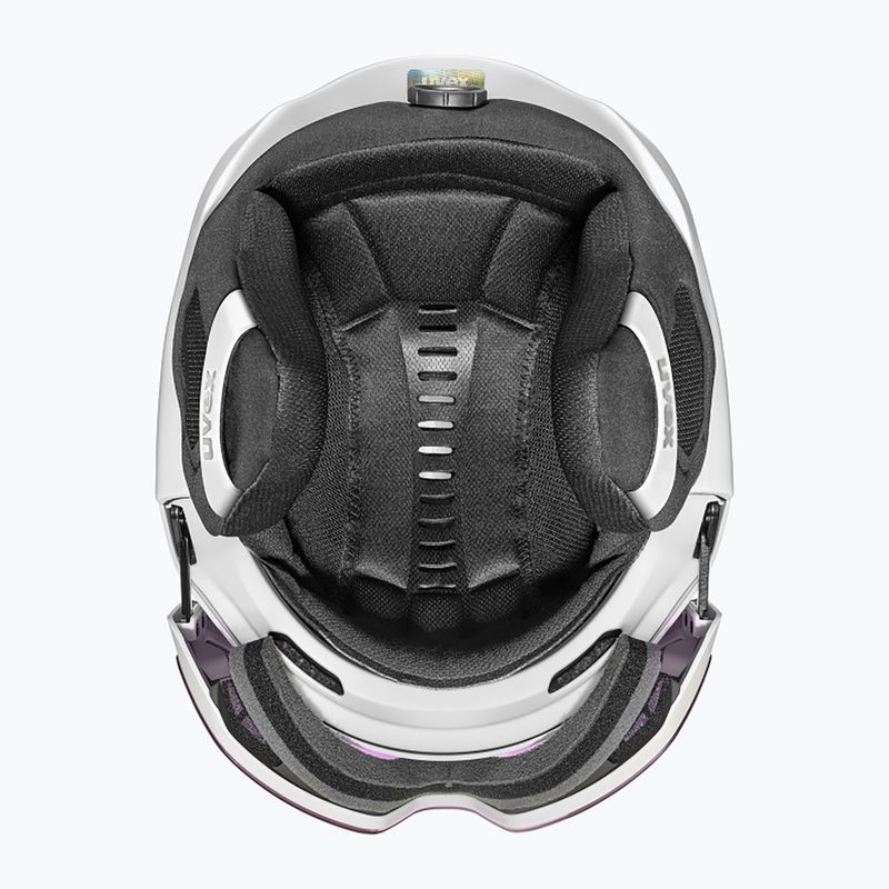 Lyžiarska prilba UVEX Horizon V Mag MIPS white matt 5