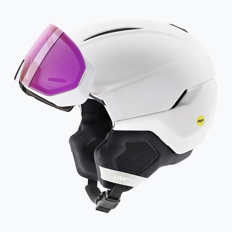 Lyžiarska prilba UVEX Horizon V Mag MIPS white matt 6