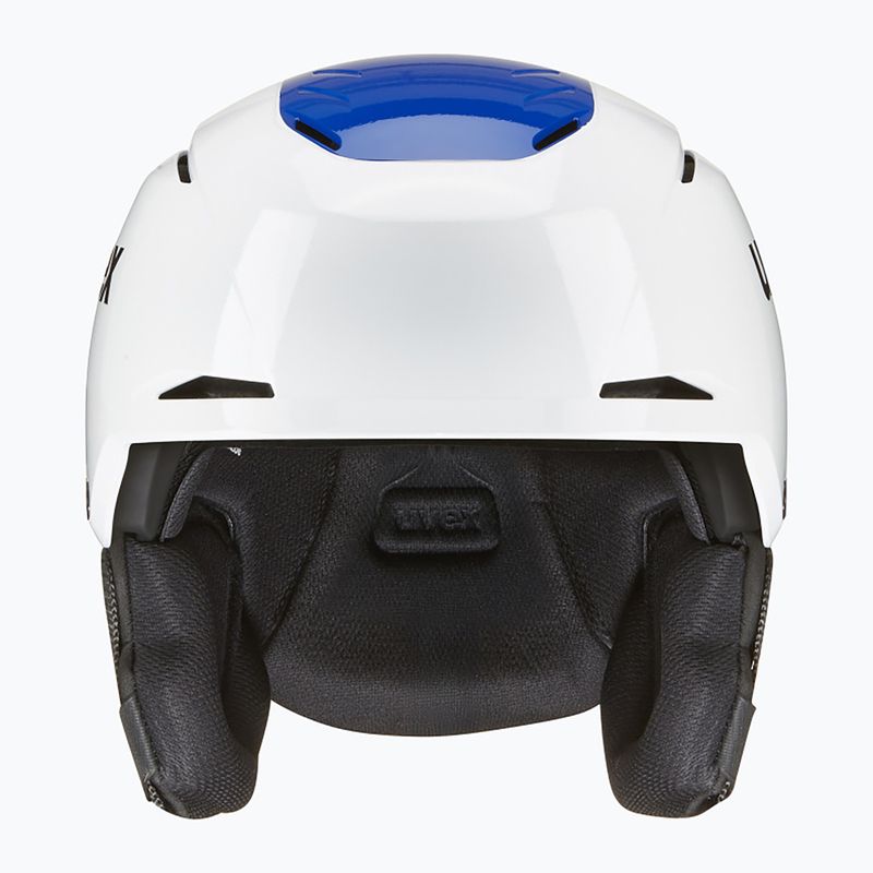 Lyžiarska prilba UVEX Resolution SL white/blue 2