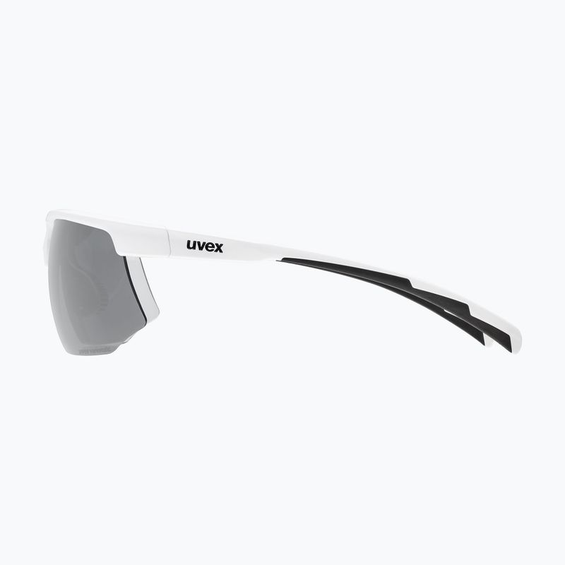 Slnečné okuliare UVEX Aerios Small V white matt/smoke 5