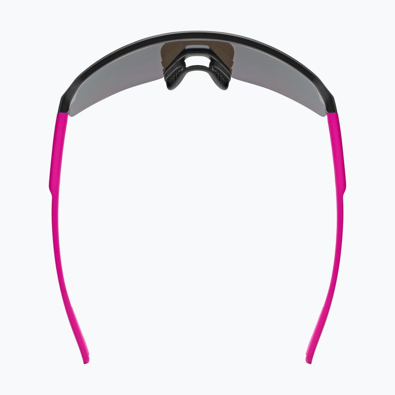 Detské slnečné okuliare UVEX Dyrt Jr black pink mat/mirror pink 4