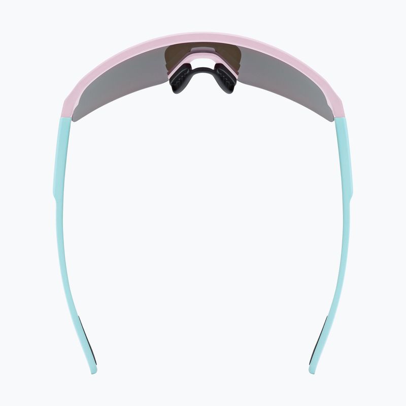 Detské slnečné okuliare UVEX Dyrt Jr pink/green matt/mirror pink 4