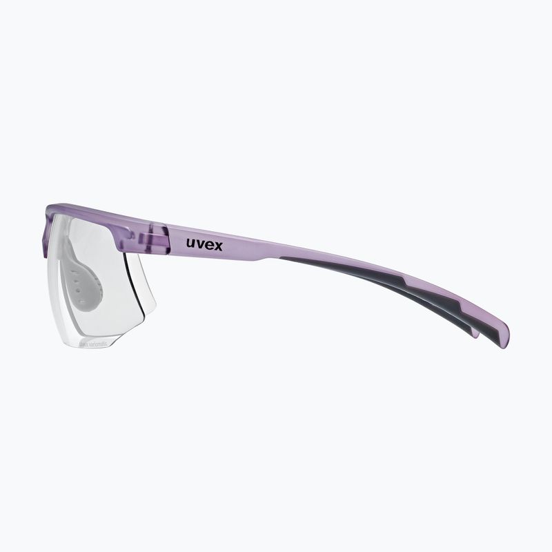 Slnečné okuliare UVEX Aerios Small V purple matt/smoke 5
