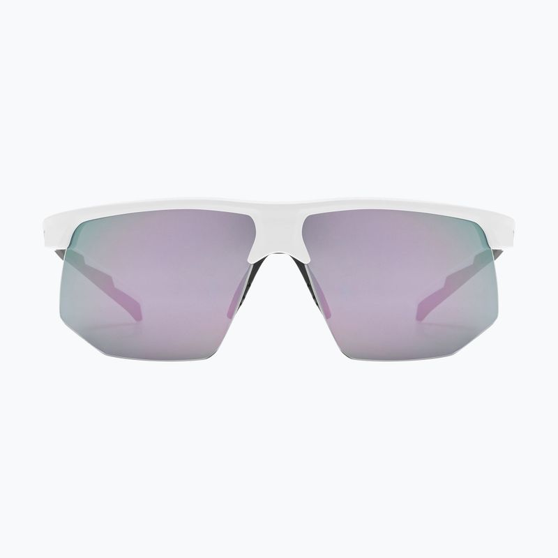 Slnečné okuliare UVEX Aerios Small white matt/mirror rose 2