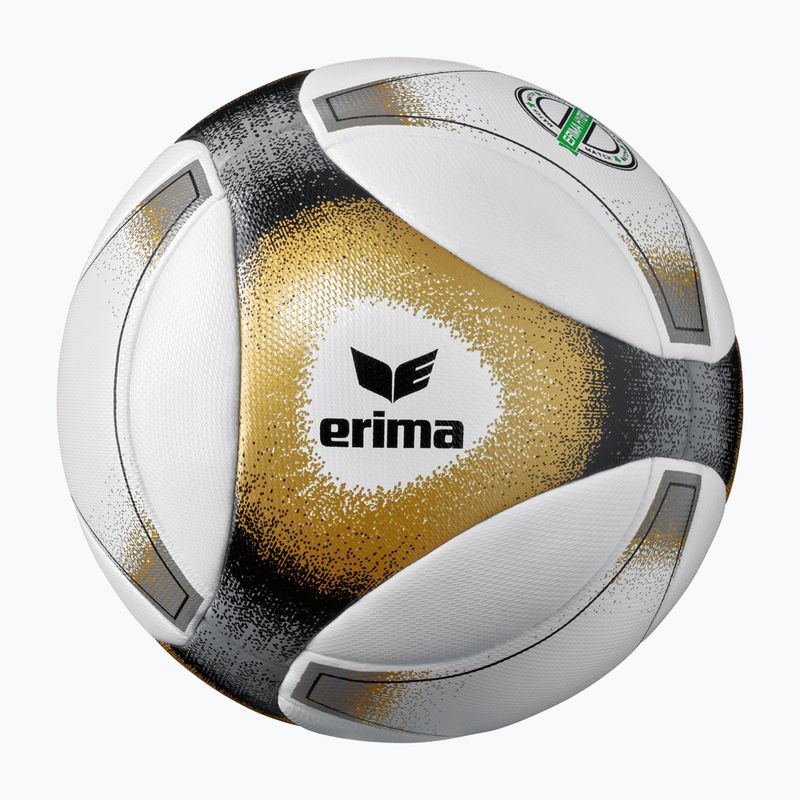 Futbalová lopta ERIMA Hybrid Match black/gold rozmiar 5 4