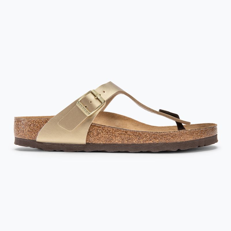 Dámske žabky BIRKENSTOCK Gizeh BF Regular gold 2