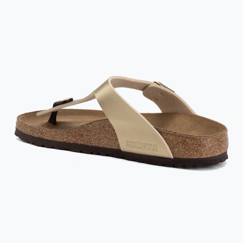 Žabky BIRKENSTOCK Gizeh Birko-Flor Narrow gold 3