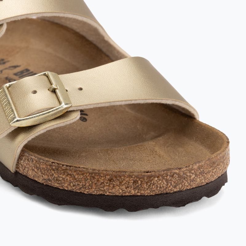 Šľapky BIRKENSTOCK Arizona Birko-Flor gold 7