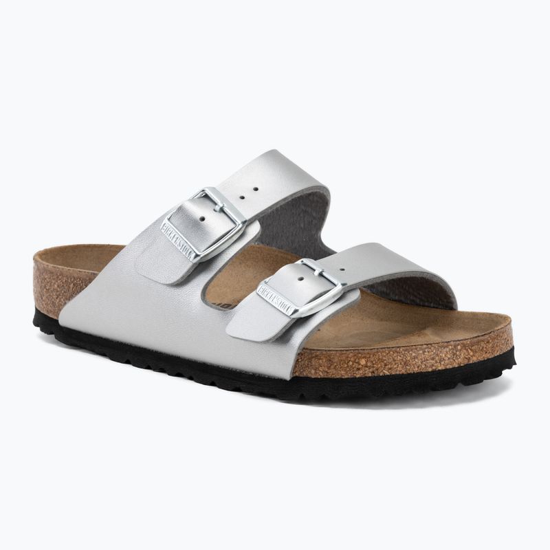 Šľapky BIRKENSTOCK Arizona Birko-Flor silver