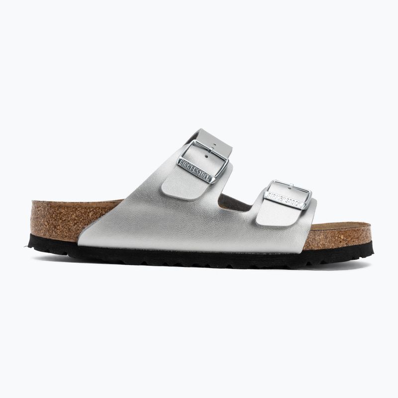 Šľapky BIRKENSTOCK Arizona Birko-Flor silver 2