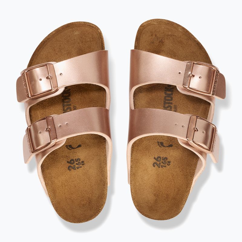 Nazúvaky BIRKENSTOCK Arizona BF Regular electric metallic copper 11