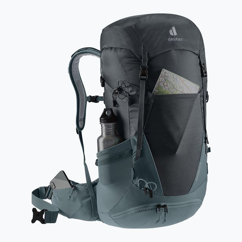 Turistický batoh Deuter Futura 30 l sivý 340072144090 8