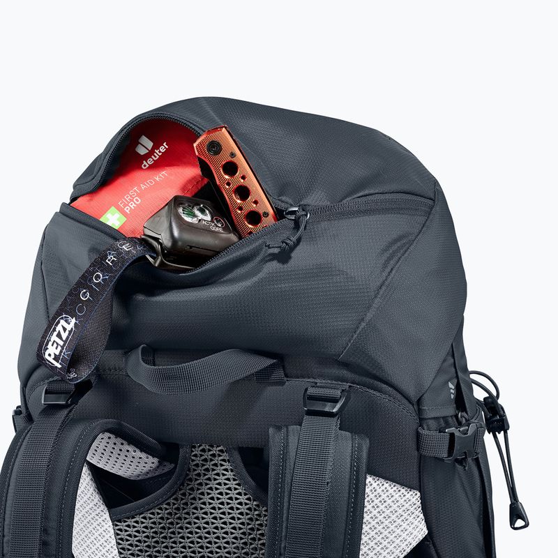 Dámsky turistický batoh deuter Futura Pro SL 34 l black-grey 340102174030 8