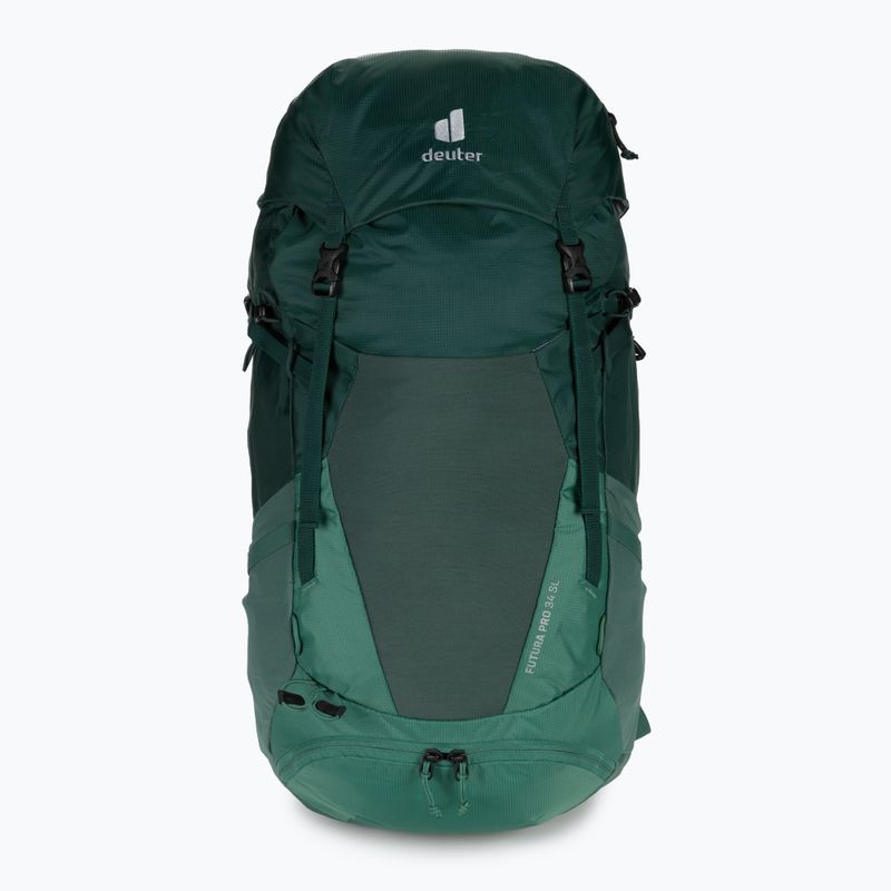 Turistický batoh Deuter Futura Pro 34 SL zelený 3401021