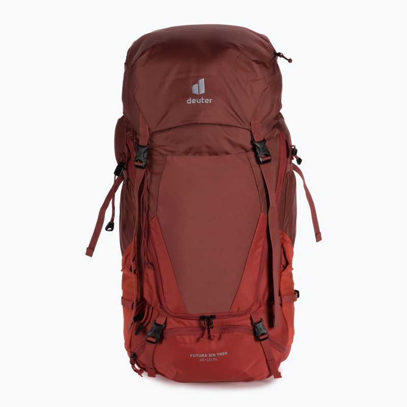 Deuter Futura Air Trek SL 45 + 10 l trekingový batoh červený 3402021