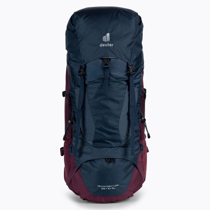 Dámsky trekingový batoh Deuter Aircontact Lite SL 35+10 l blue-maroon 3340221