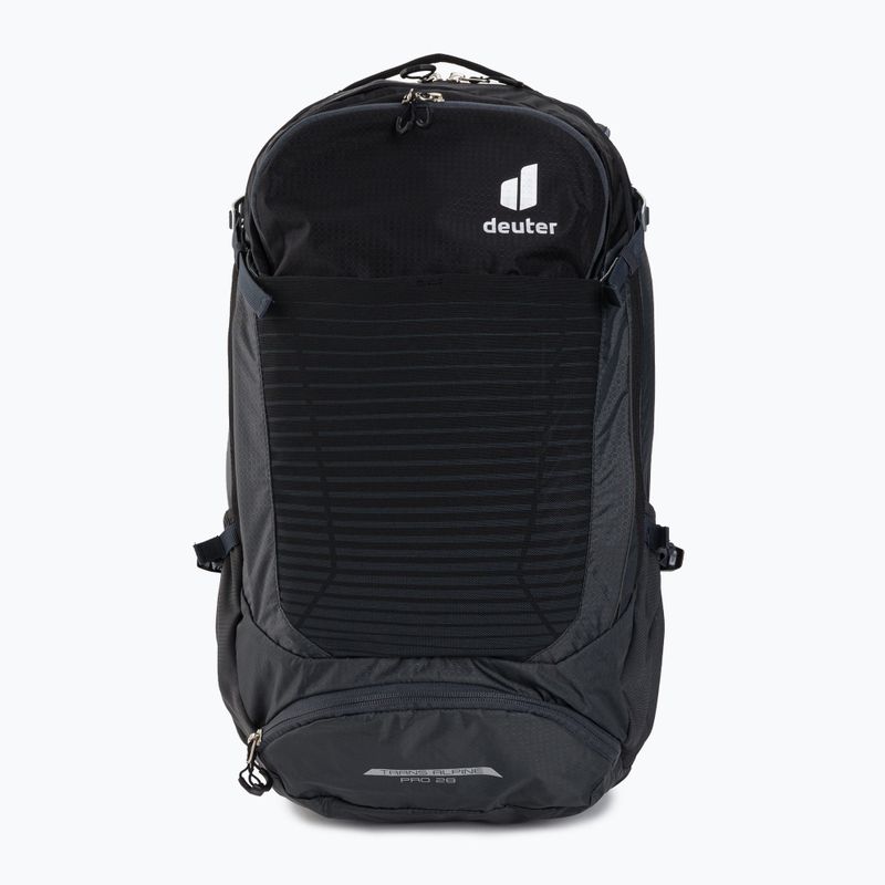 Cyklistický batoh Deuter Trans Alpine Pro 28 l black 3201121