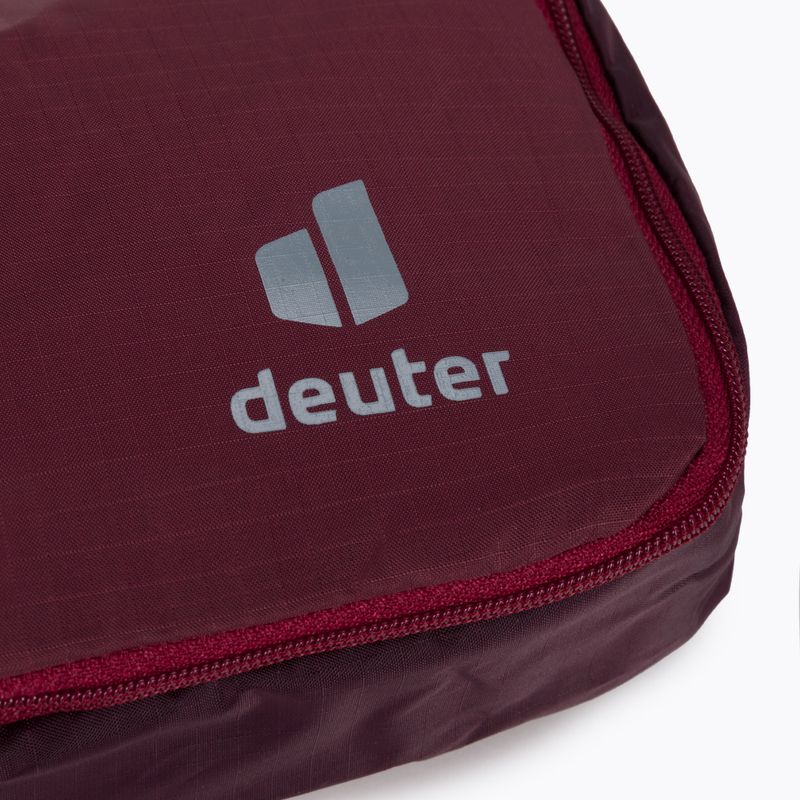 Turistická taška Deuter Wash Center Lite I bordová 3930521 4