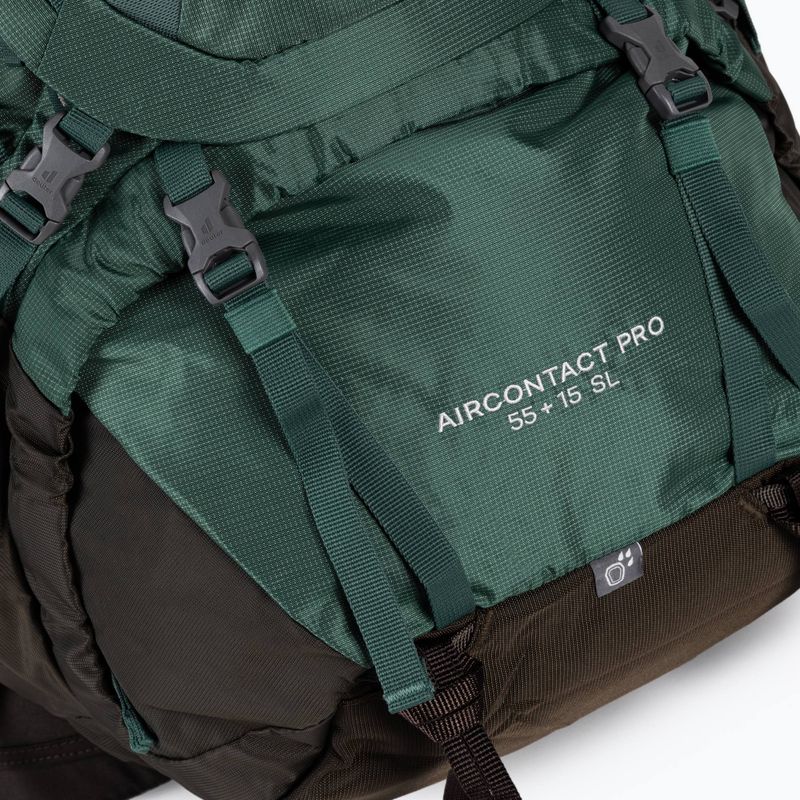 Deuter Aircontact PRO SL 55 + 15 l trekingový batoh zelený 3330021 6