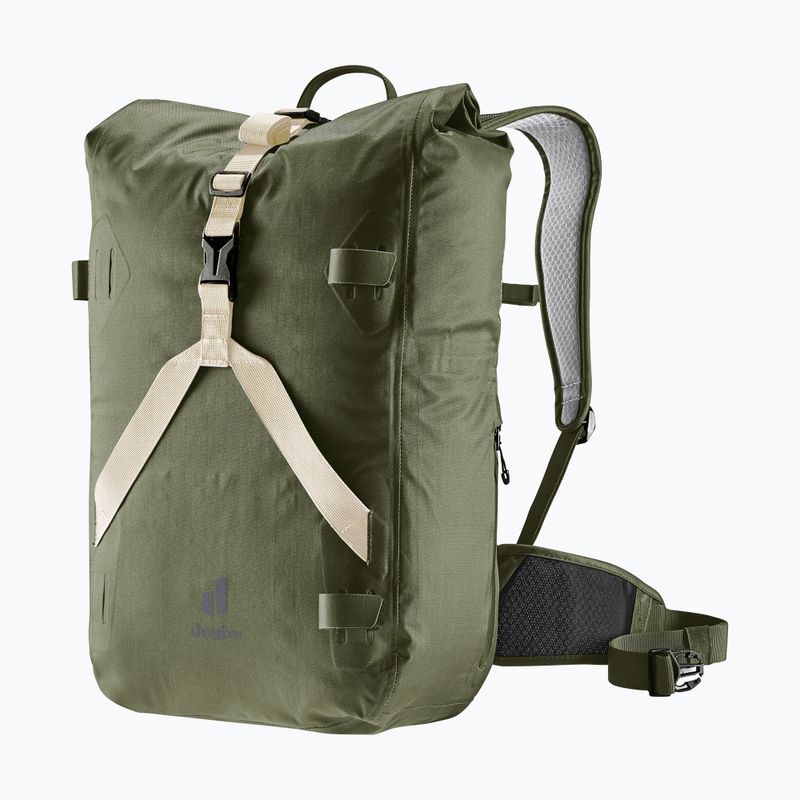 Cyklistický batoh Deuter Amager 25+5 khaki 5