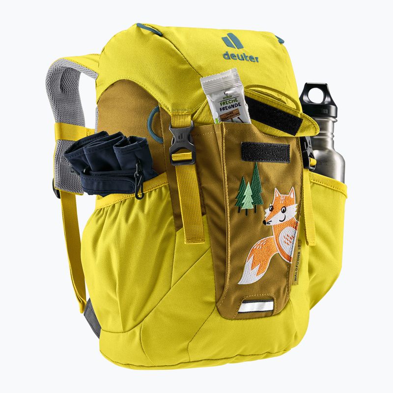 Deuter Waldfuchs 10 l kurkuma/kukurica detský turistický batoh 12