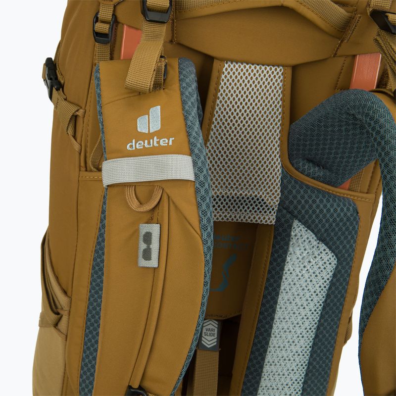 Deuter Aircontact Core 40+10 l trekingový batoh hnedý 335012263180 5