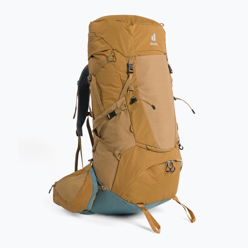 Deuter Aircontact Core 60 + 10 l trekingový batoh hnedý 335052263180 2