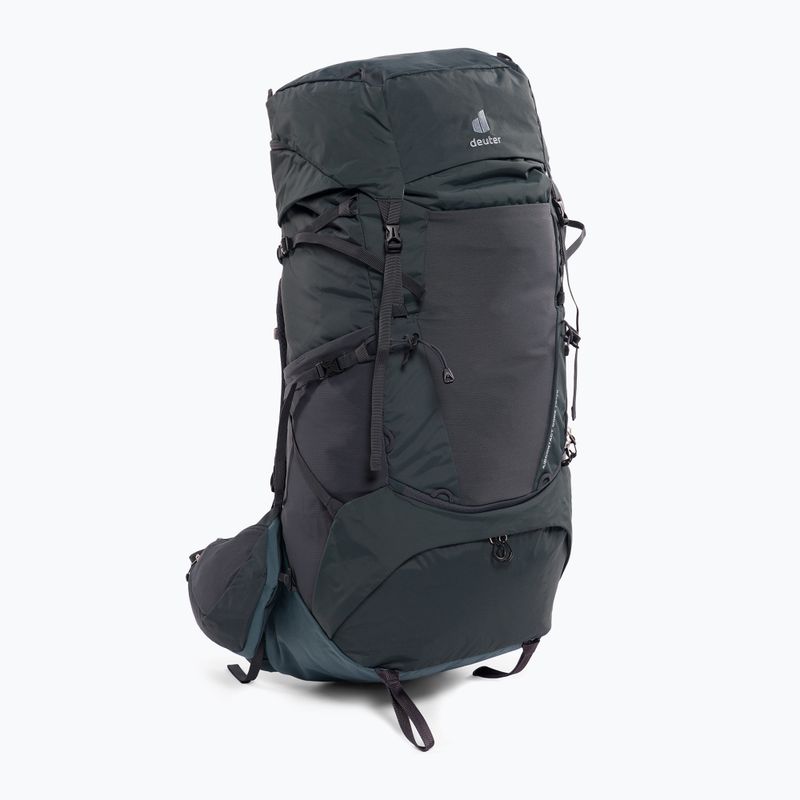 Deuter Aircontact 70 + 10 l trekingový batoh sivý 335072244090 2