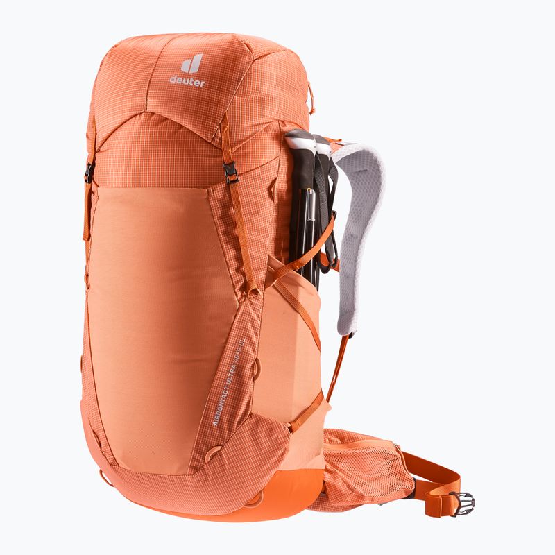 Trekingový batoh deuter Aircontact Ultra 45+5 SL sienna/paprika 8